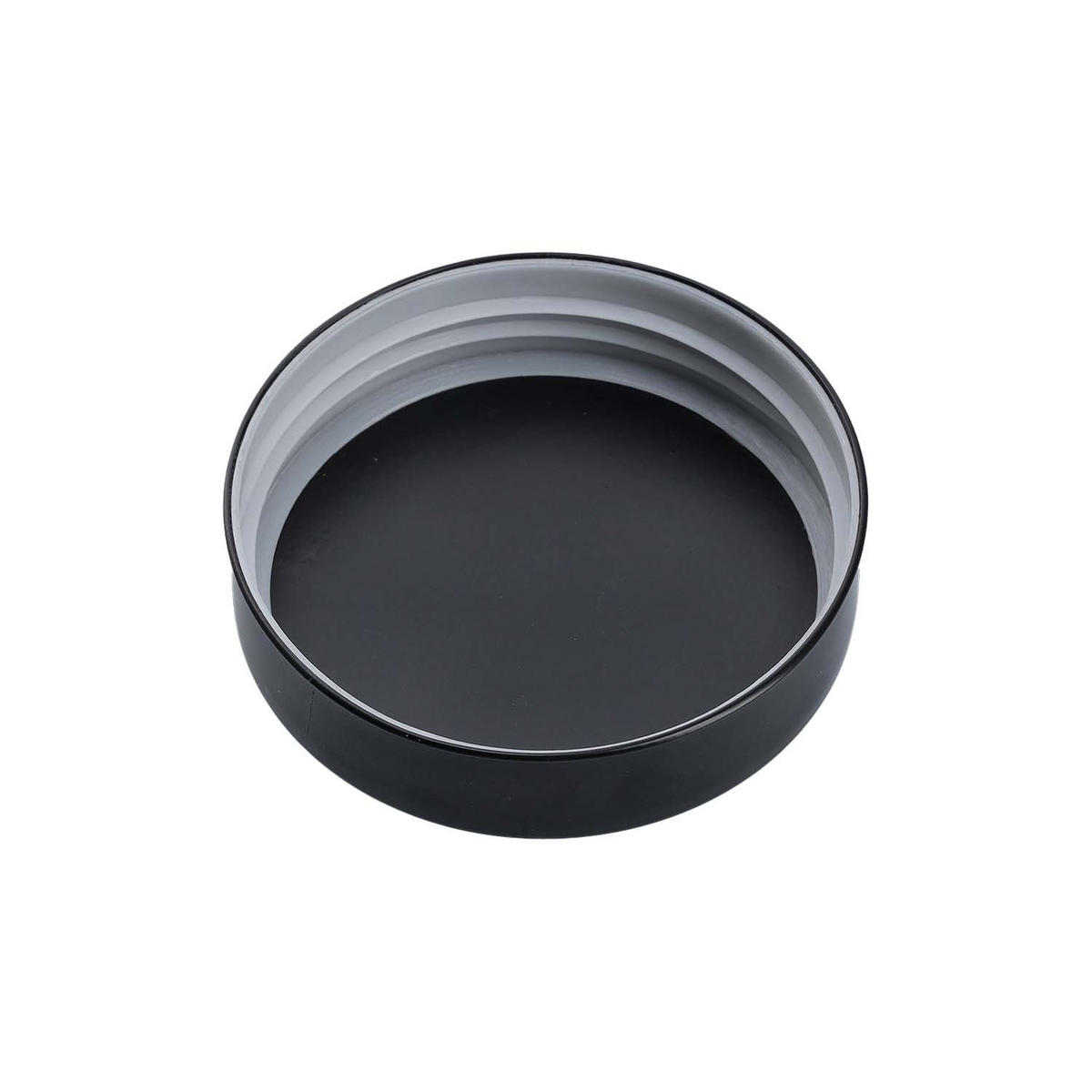 VORRATSGLÄSER zum Beschriften, 6 Stück, schwarz - Ø 10 x 22,5cm - Schwarz, Glas (10/22.5/10cm) - Zeller Present