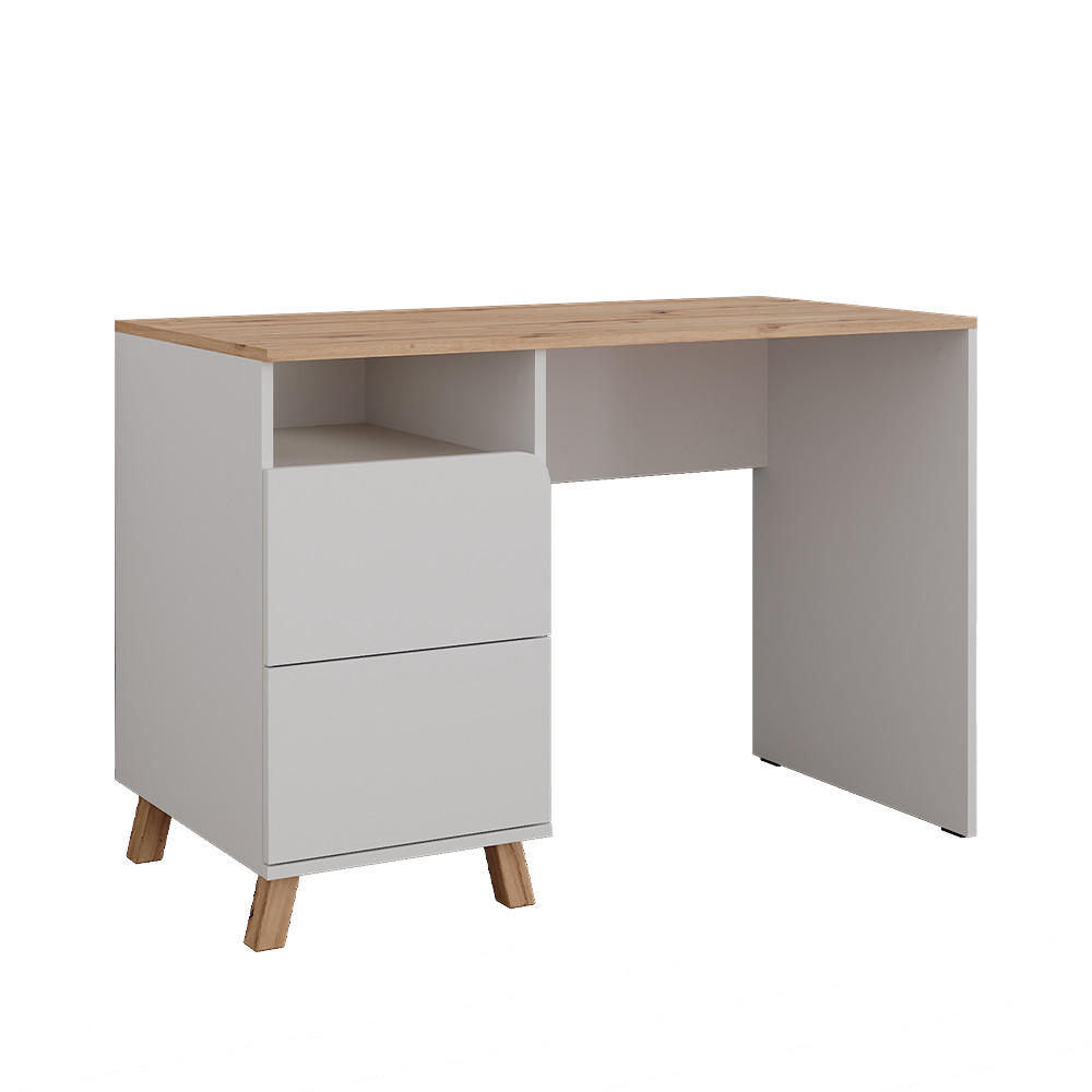 TOALETNÍ STOLEK Karen Bílá/Artisan - bílá/dub artisan, kompozitní dřevo (110/75/55cm) - Vicco