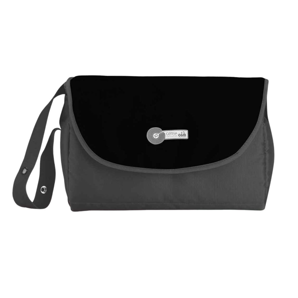 KOMBI-KINDERWAGEN 3-in-1 Cortina X3 tris inkl. Babyschale, Fusssack & Wickeltasche - Schwarz, Kunststoff (61/118/119cm) - Cam il Mondo del Bambino S.p.A.