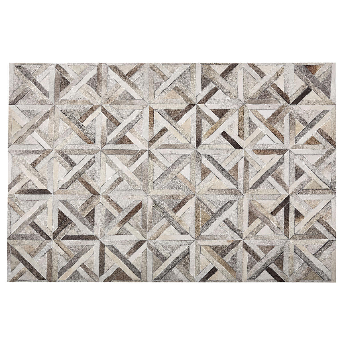 KURZFLOR-TEPPICH Taytan 200/140 cm - Braun, Fell (140/200cm) - Beliani