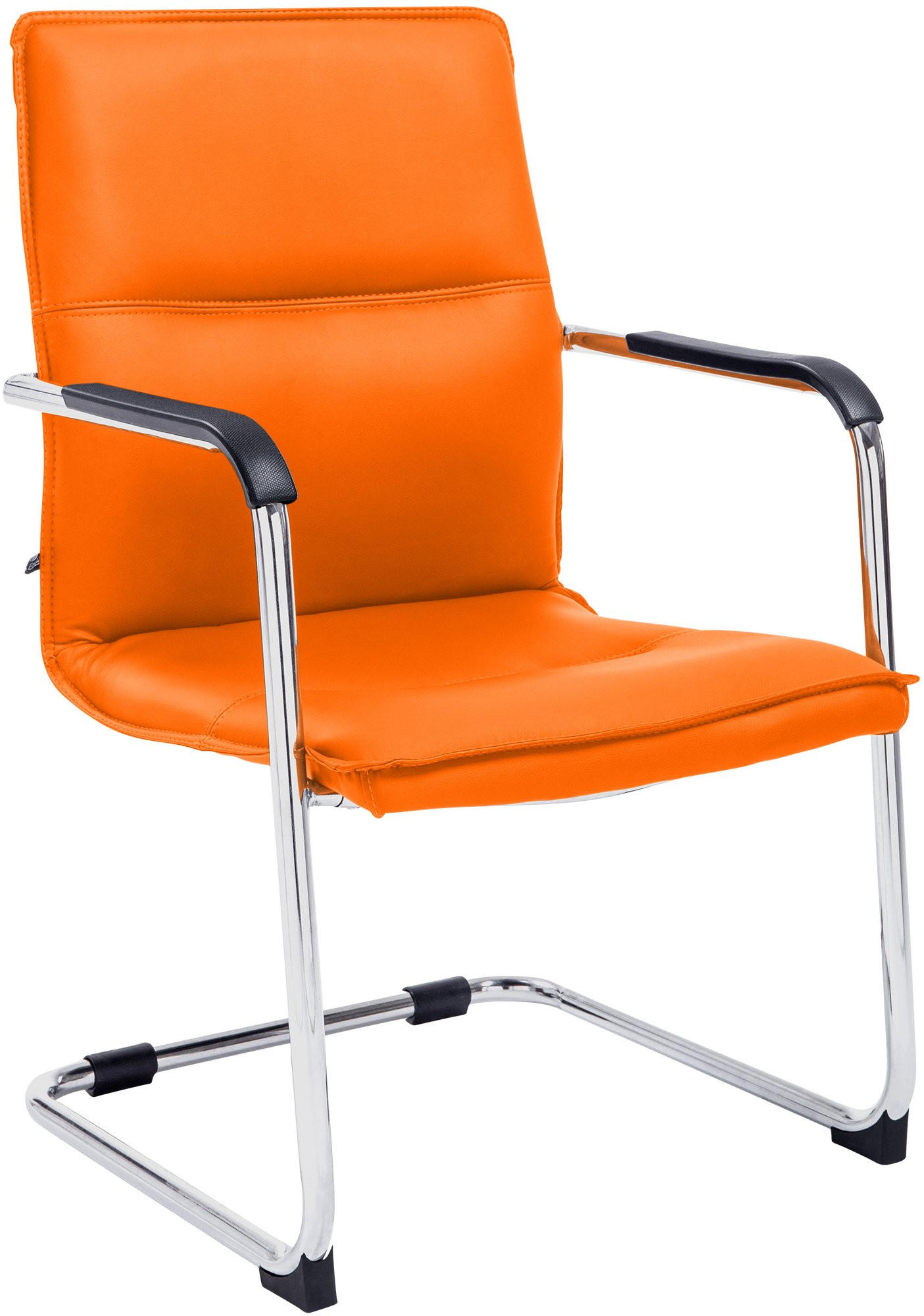 SCHWINGSTUHL Lederlook Orange - Orange, Textil/Metall (56/92/60cm) - CLP