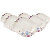 SCHALEN Mariefleur Gris Serve & Salad bunt 34 x 26 cm 6er Set - Multicolor, Keramik (1cm) - Villeroy & Boch