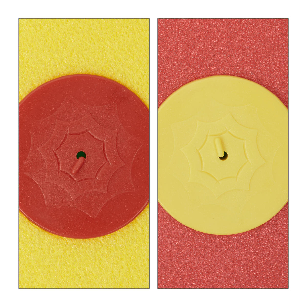 2XSPRINKLER - Multicolor, Kunststoff/Textil (28/105/28cm) - Relaxdays