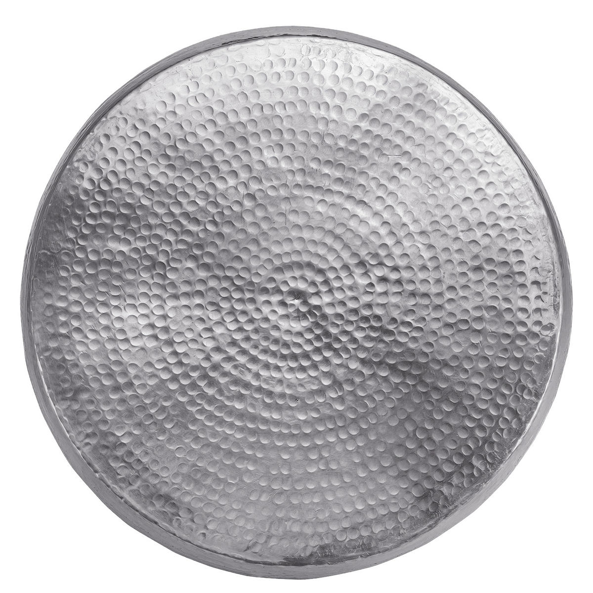 COUCHTISCH - Silberfarben, Metall (59/59/41cm) - WOMO-DESIGN