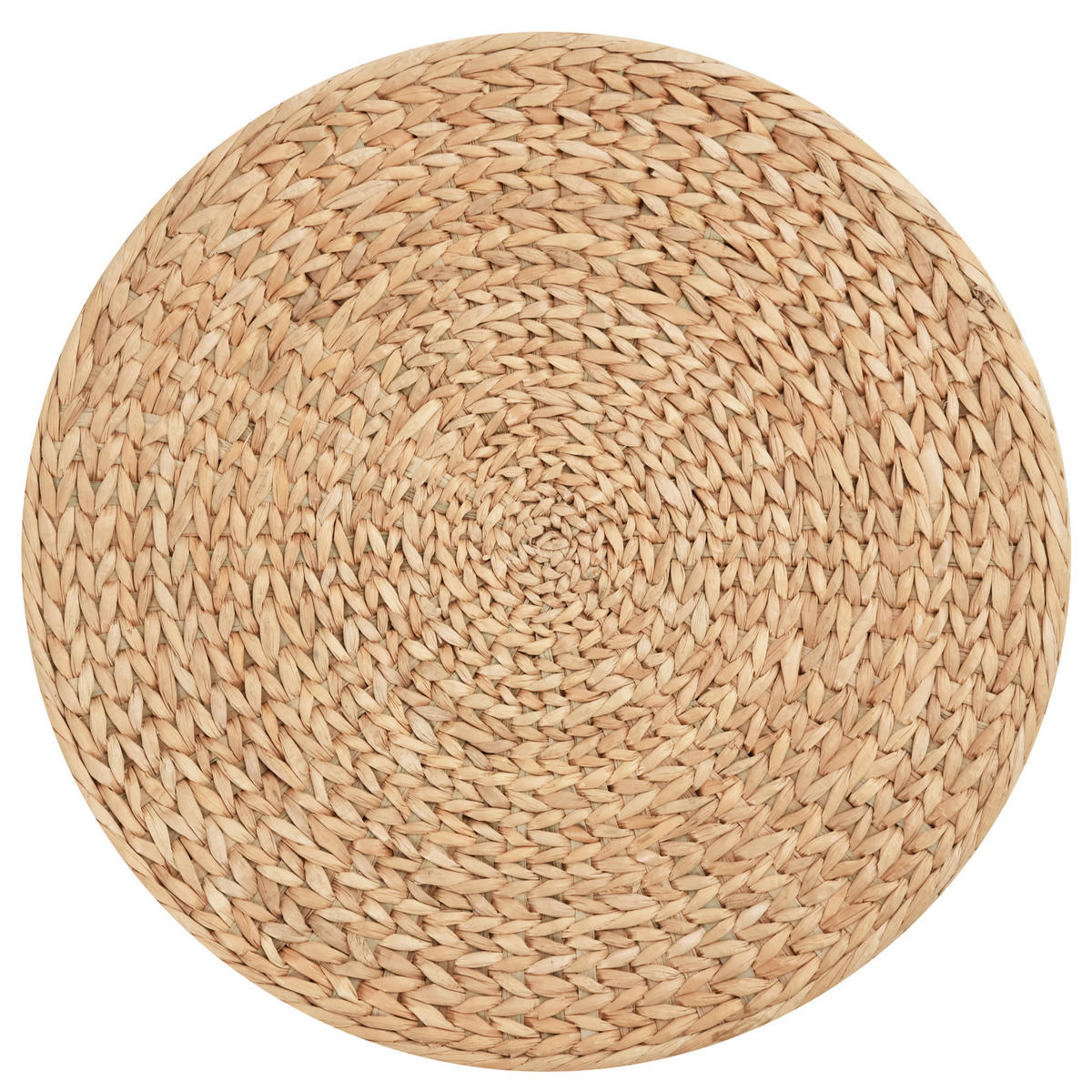 SITZHOCKER Mit Stauraum DE-07183 rund, mit Deckel, bis 120 kg Khaki - Taupe, Holzwerkstoff (43/43/43cm) - ComfortXL