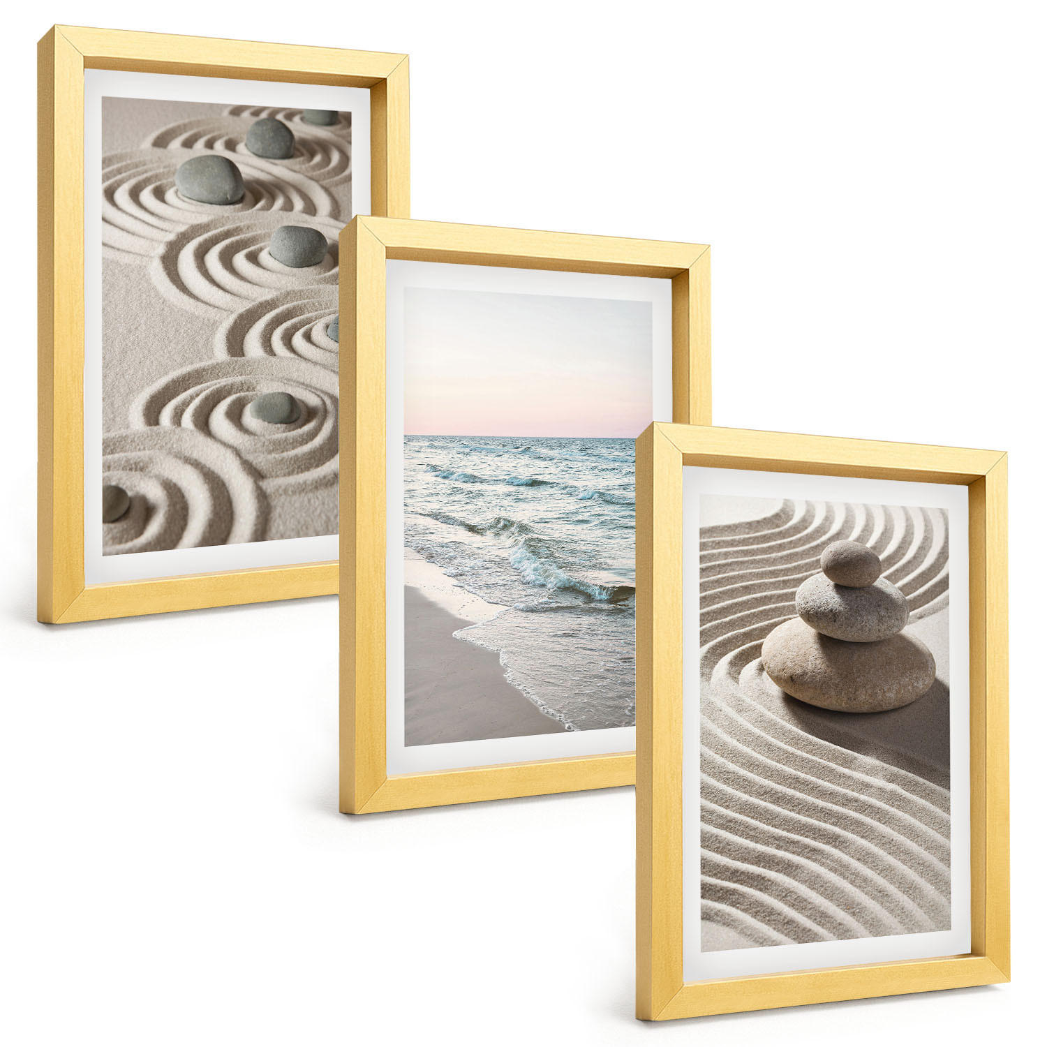 Tulup Bilder Gold 20x30 cm