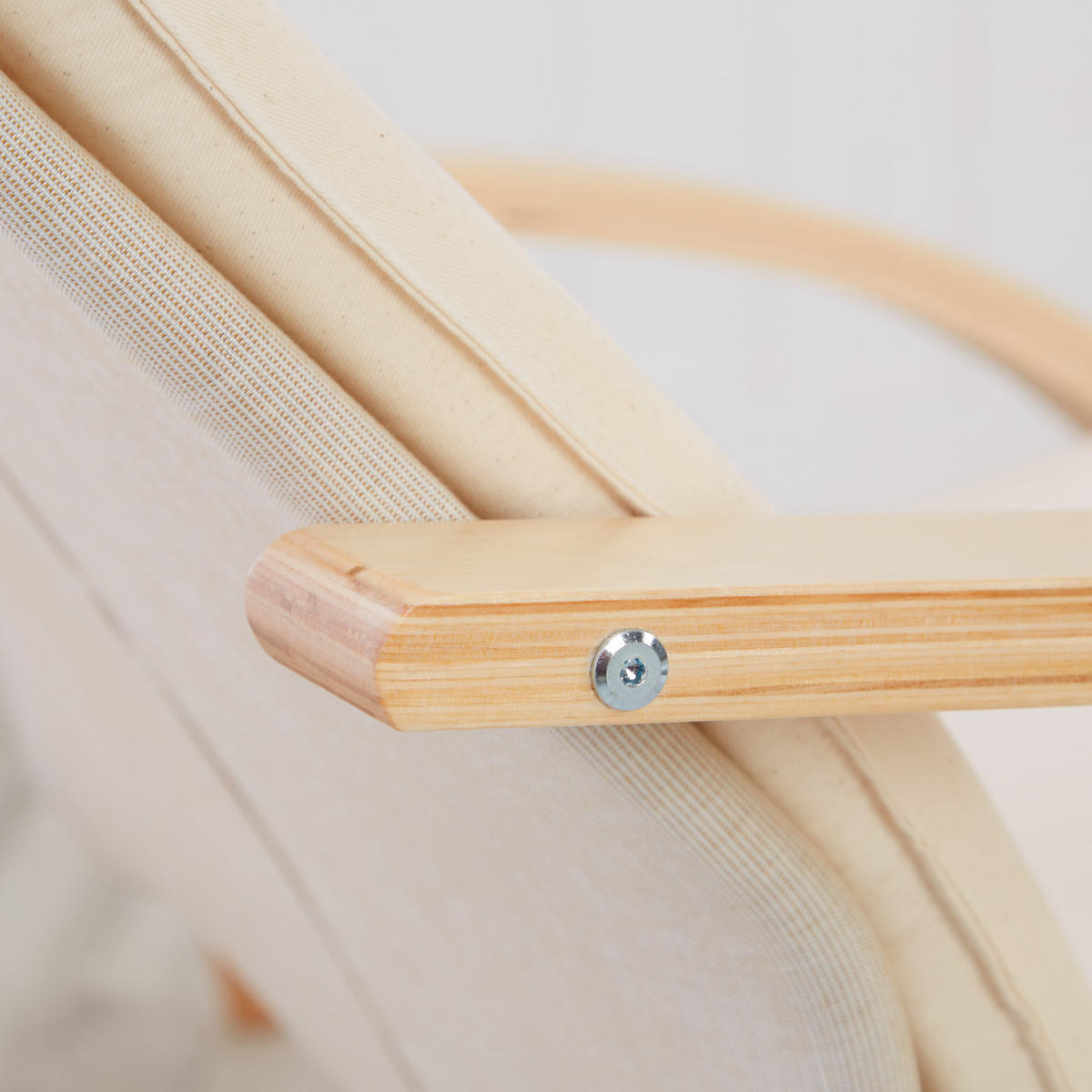 RELAXSESSEL Stoffbezug Beige - Beige, Textil (66/93/61cm) - Homestyle4u