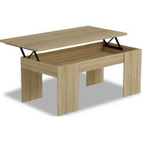 COUCHTISCH diana Eiche - Braun, Holzwerkstoff (102/50/43cm) - Habitat Garten