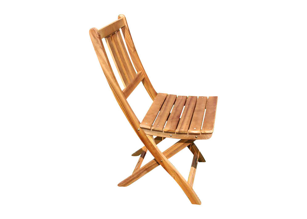 GARTENSTUHL BLOOM - Beige, Holz (36/85/30cm) - SAM