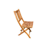 GARTENSTUHL BLOOM - Beige, Holz (36/85/30cm) - SAM