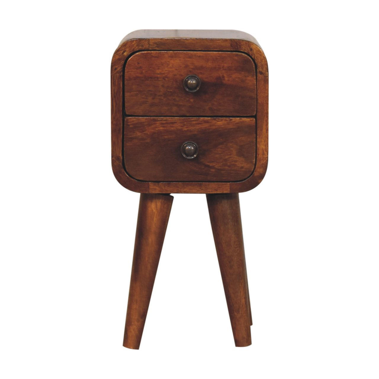 Artisan Furniture KONFERENČNÍ stolek se 2 zásuvkami, severské nohy, hnědý