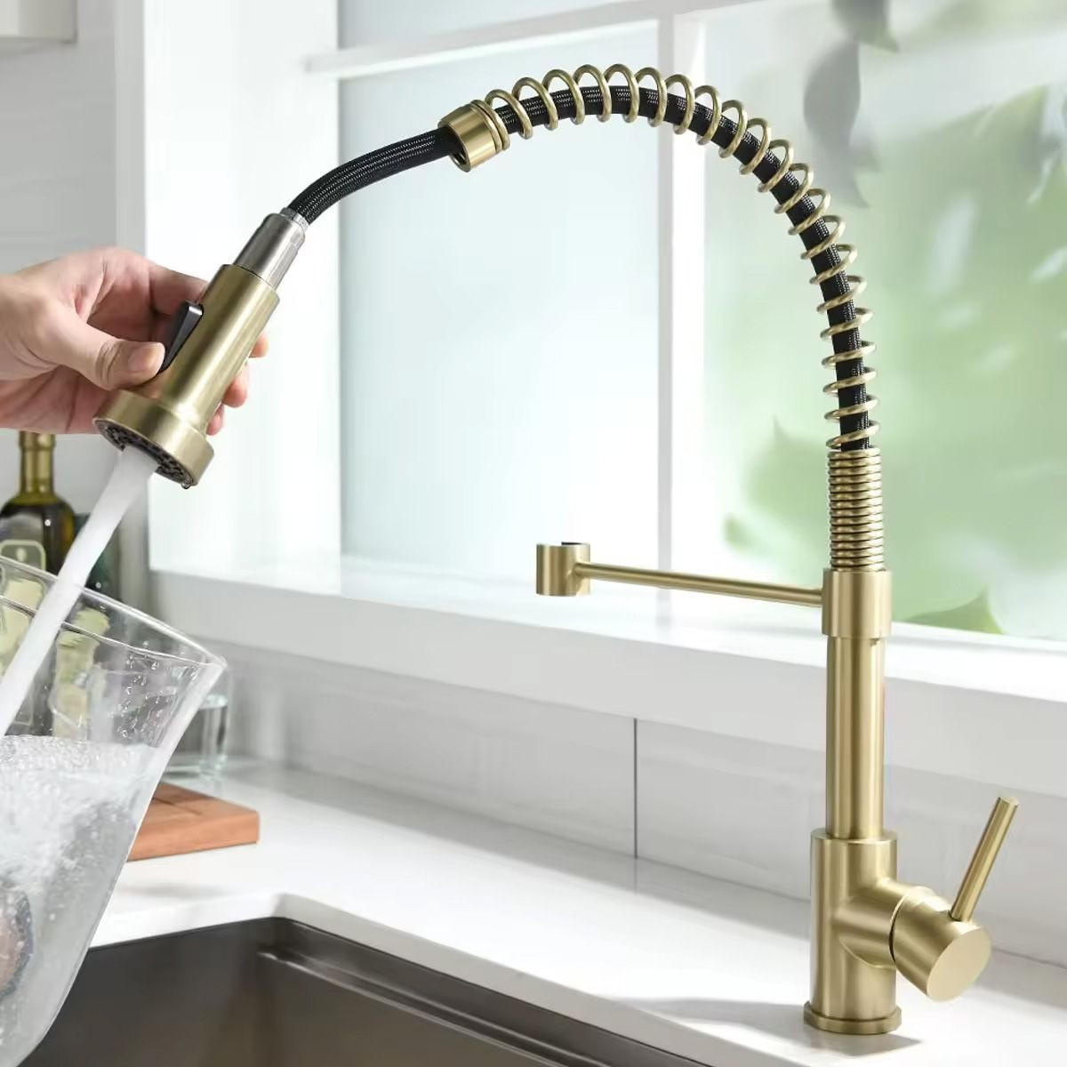 KÜCHEARMATUR Rea Colin Brush Gold - Goldfarben, Metall (5.5/42.5/30cm) - REA