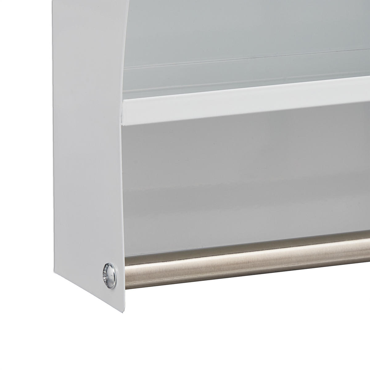 MEDIZINSCHRANK - Multicolor, Glas/Metall (27/65/12cm) - Relaxdays