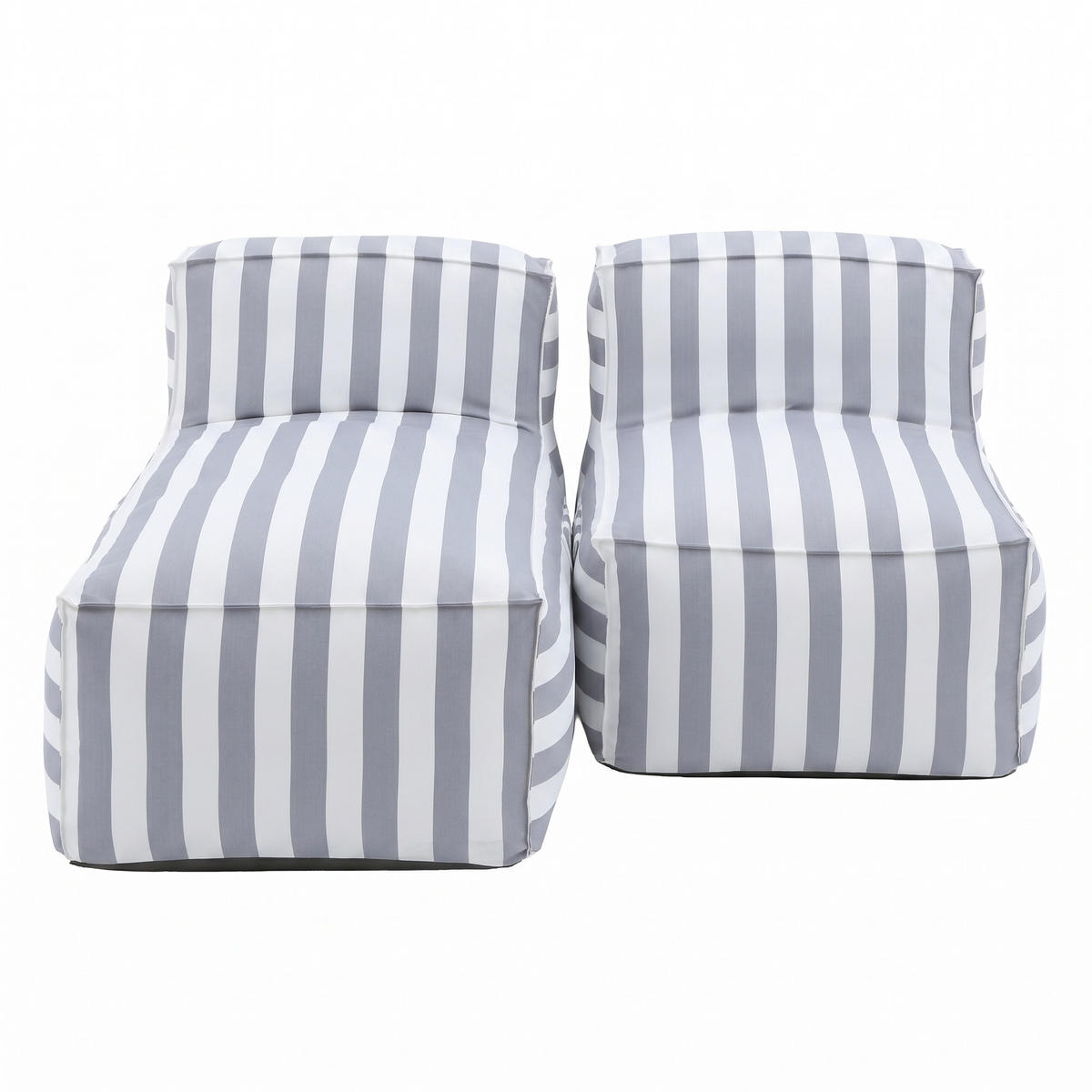 GARTENLOUNGE-SET SOFT SET 1 Grau - Grau, Textil - Muffo