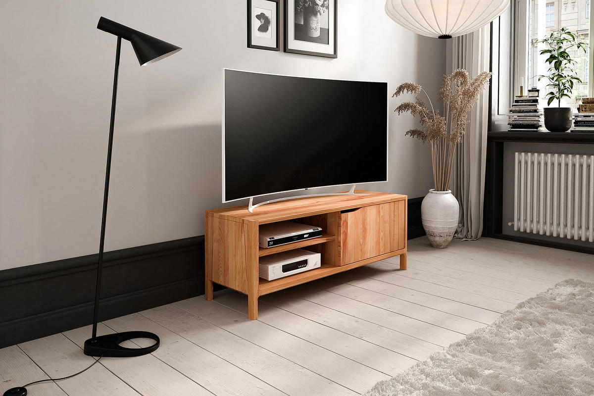 TV-SCHRANK PAUL Kernbuche - Kernbuche, Holz (111/48/50cm) - byoak