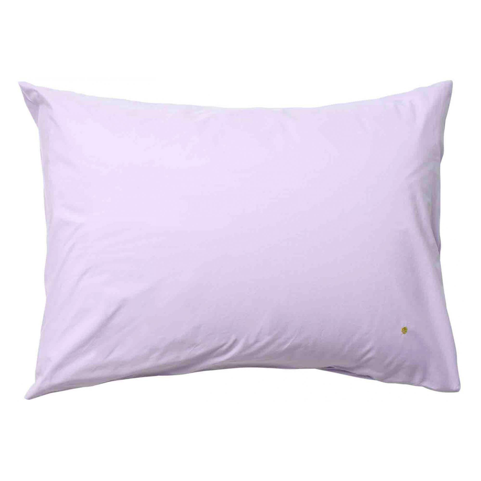 KOPFKISSENBEZUG Céleste flieder 50 x 70 cm - Flieder, Textil (70/50cm)