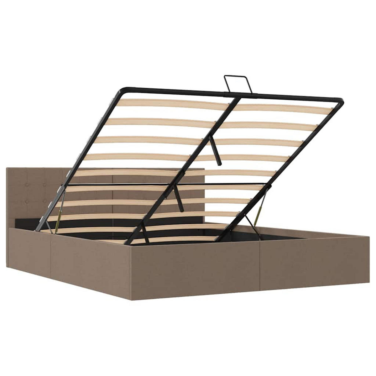 METALLBETT Hutto 168/211 cm - Grau, Metall (160/200cm) - Nettlife