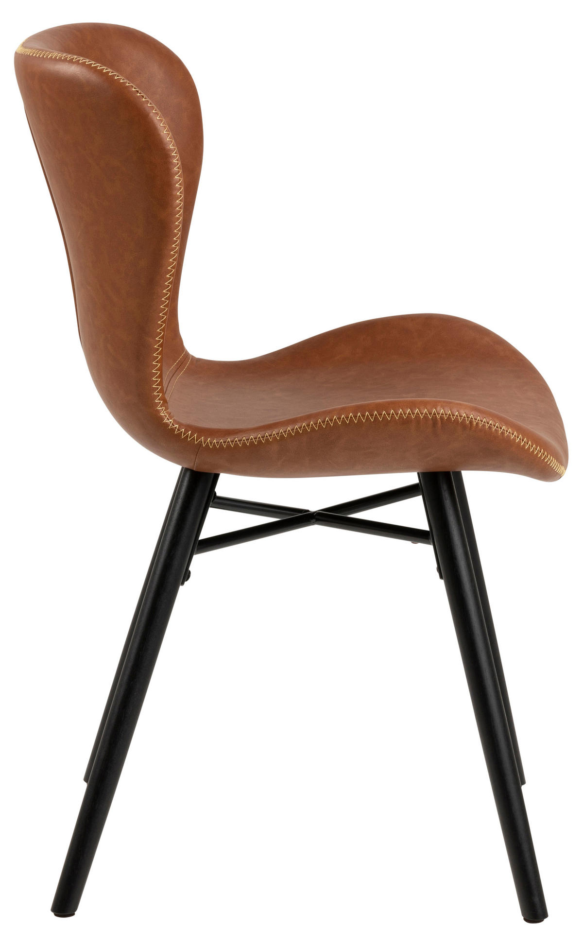 STUHL 2er-Set braun - Braun, Holzwerkstoff (47/82/53cm) - ebuy24
