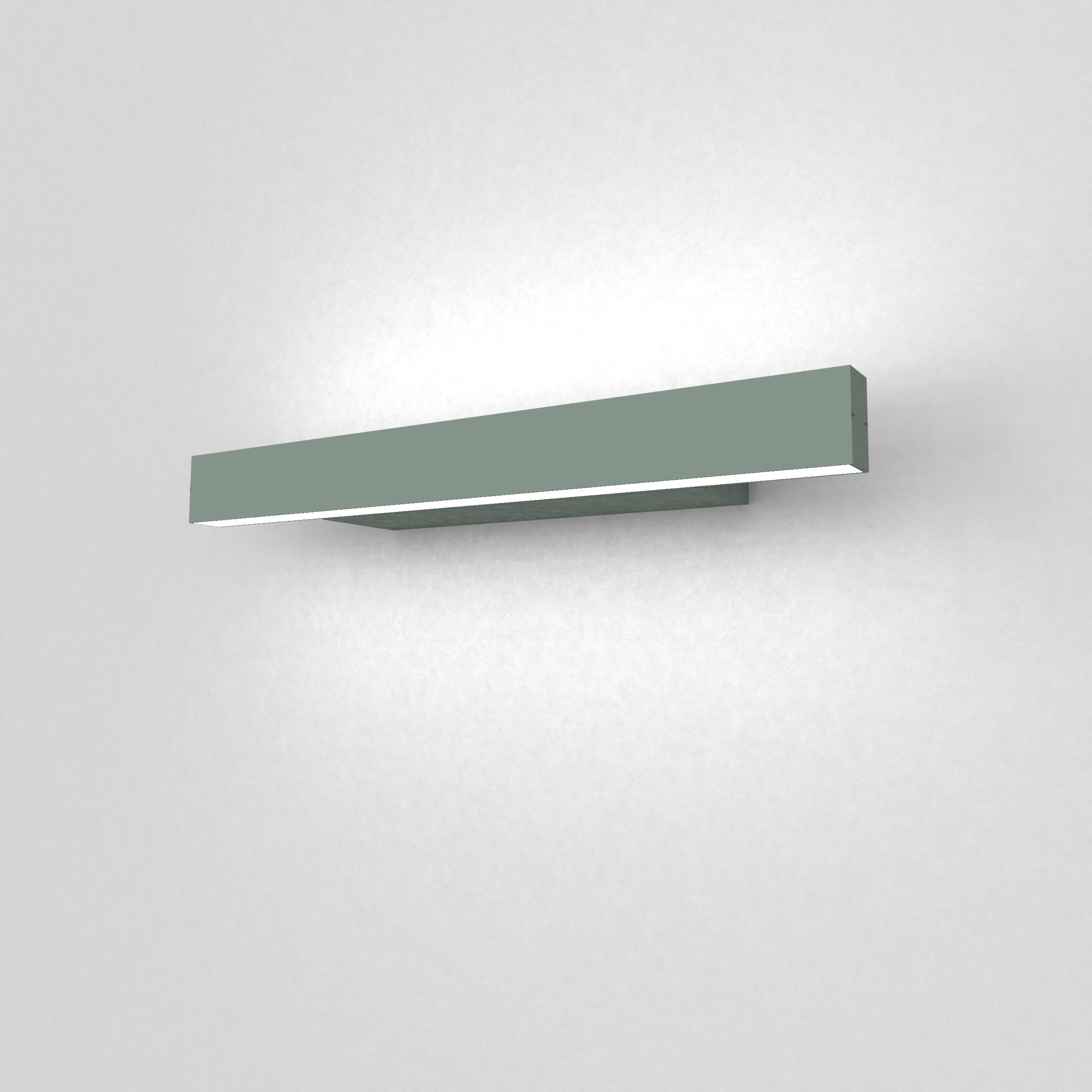 Lumicom Led-Wandleuchte Grün 30x3.1x7 cm