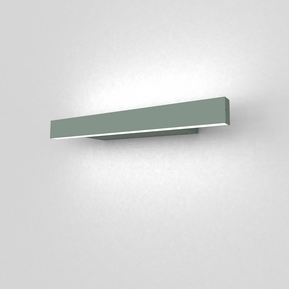 LED-WANDLEUCHTE - Grün, Metall (30/3.1/7cm) - Lumicom