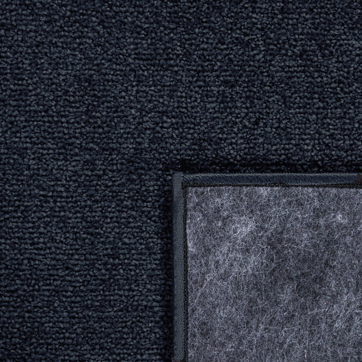 KURZFLORTEPPICH Waschbar, einfarbig, Marineblau, 200 x 280 cm - Blau, Textil (200/280cm) - KADIMA DESIGN