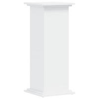PFLANZENSTÄNDER Weiss 33/33/80 Cm Holzwerkstoff - Weiß, Holzwerkstoff (33/80/33cm) - vidaXL