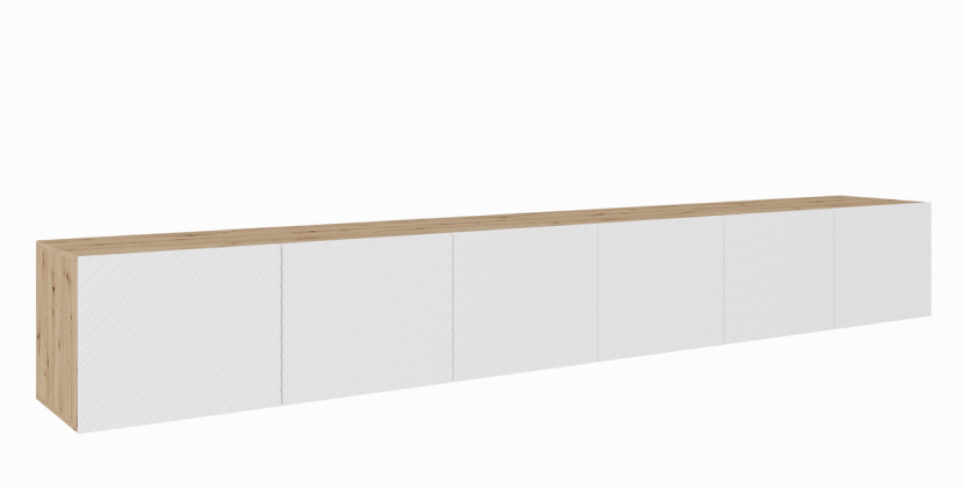 Sepro Meble Tv-Schrank Weiß 300x41x40 cm