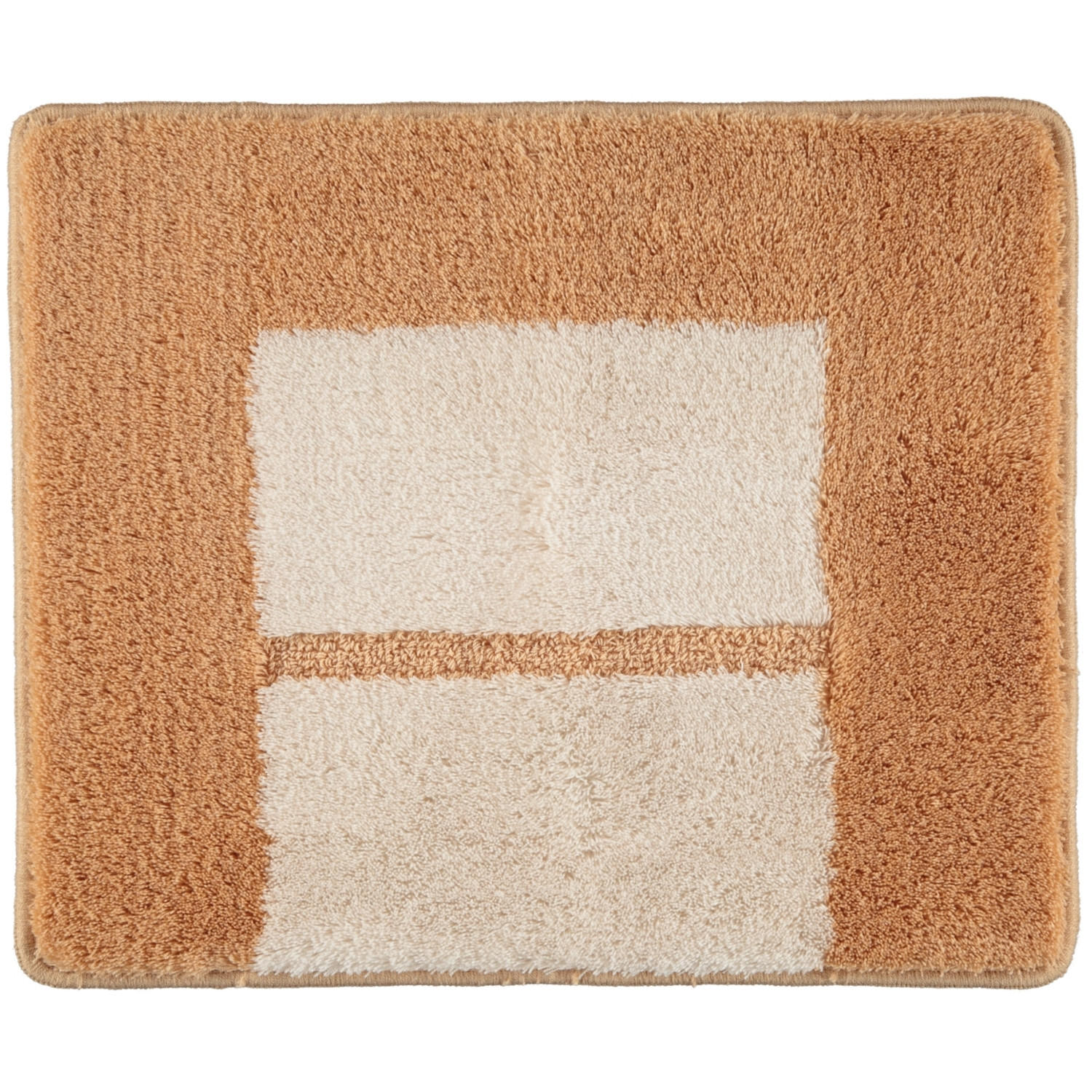 BADTEPPICH LIBERTY BEIGE-WEISS - 410 - Beige, Textil (50/60cm) - Rhomtuft