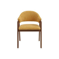 STUHL - 56 cmcm x 53.5 cmcm - Stoff - Gelb - SOLUNA - Gelb, Textil (56/82/53.5cm) - Vente-Unique