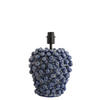 LAMPENSOCKEL Berries Blau 25.5/25/27 cm - Blau, Keramik (25.5/25/27cm) - Light & Living