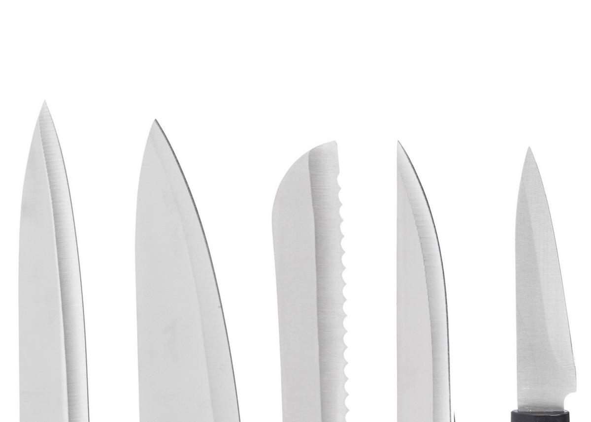 MESSERBLOCK Set 6-teilig Bambus Bamy - Braun, Naturmaterialien (8.5/36/18.5cm) - Kinvara