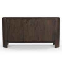 SIDEBOARD aus Mangoholz 150cm, dunkelbraun - Braun, Holz (150/76/40cm) - Giga Meubel