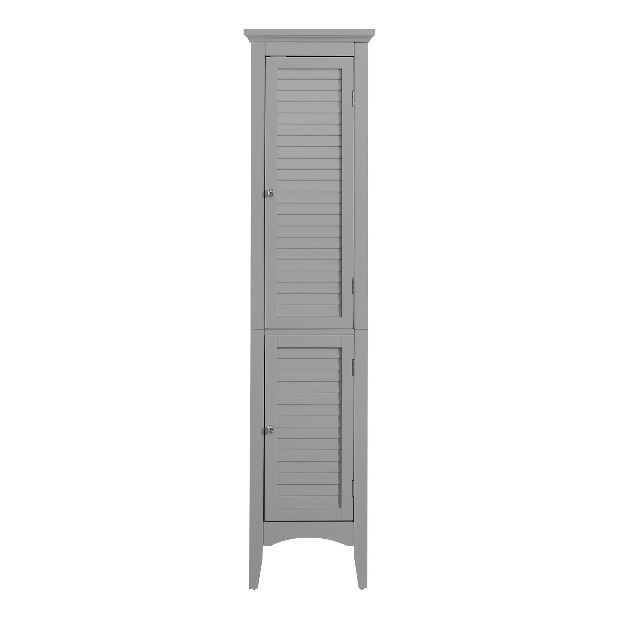 HOCHSCHRANK Grau - Grau, Holzwerkstoff (38.1/160/33cm) - Teamson Home