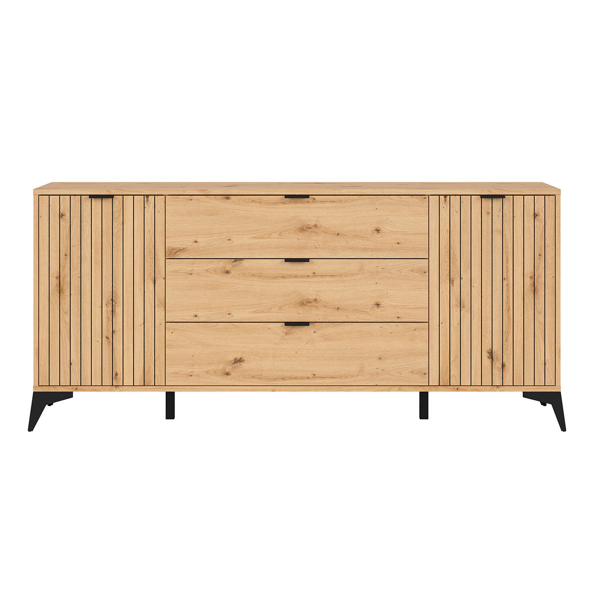 SIDEBOARD Mao Holz - Braun, Holzwerkstoff (180/83/41cm) - Petits-meubles