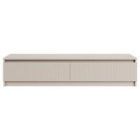 TV stolík Sandia kašmírovo sivý 137/30/30 cm - taupe, kompozitné drevo (138.6/30/30cm) - Selsey