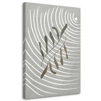 KUNSTDRUCK Grau 60/90 cm - Grau, Textil (60/90cm) - KUNSTLOFT