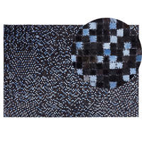 KURZFLOR-TEPPICH Ikisu 200/140 cm - Braun, Fell (140/200cm) - Beliani