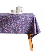 TISCHDECKE Veriso 150x220 cm, Violett - Violett, Textil (220/150/1cm) - home&you
