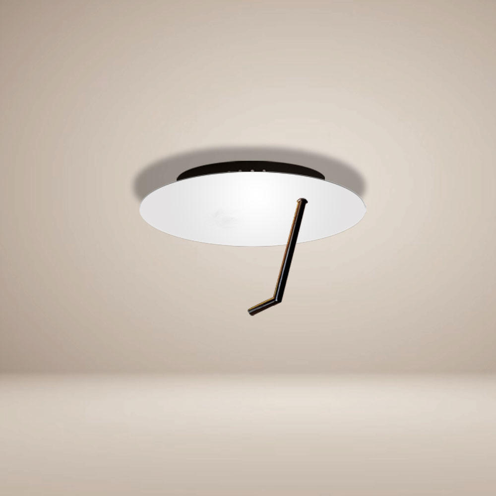s.luce Led-Wand-/Deckenlampe Weiß 30x25x30 cm