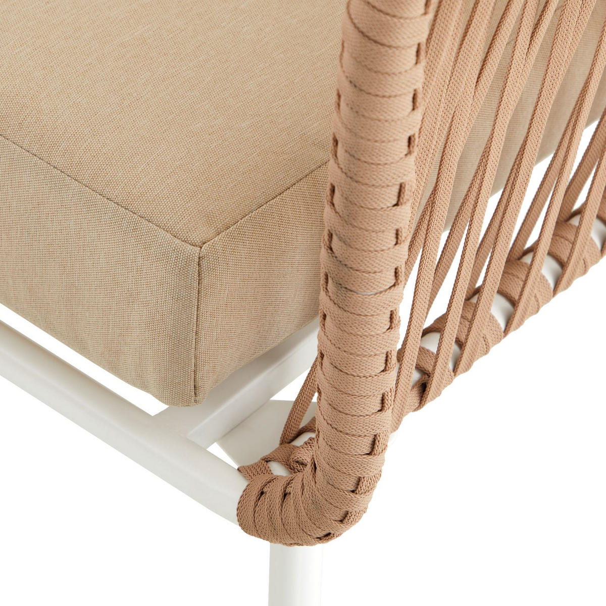 GARTENMÖBEL MYKONOS - Beige, Metall - IDIMEX