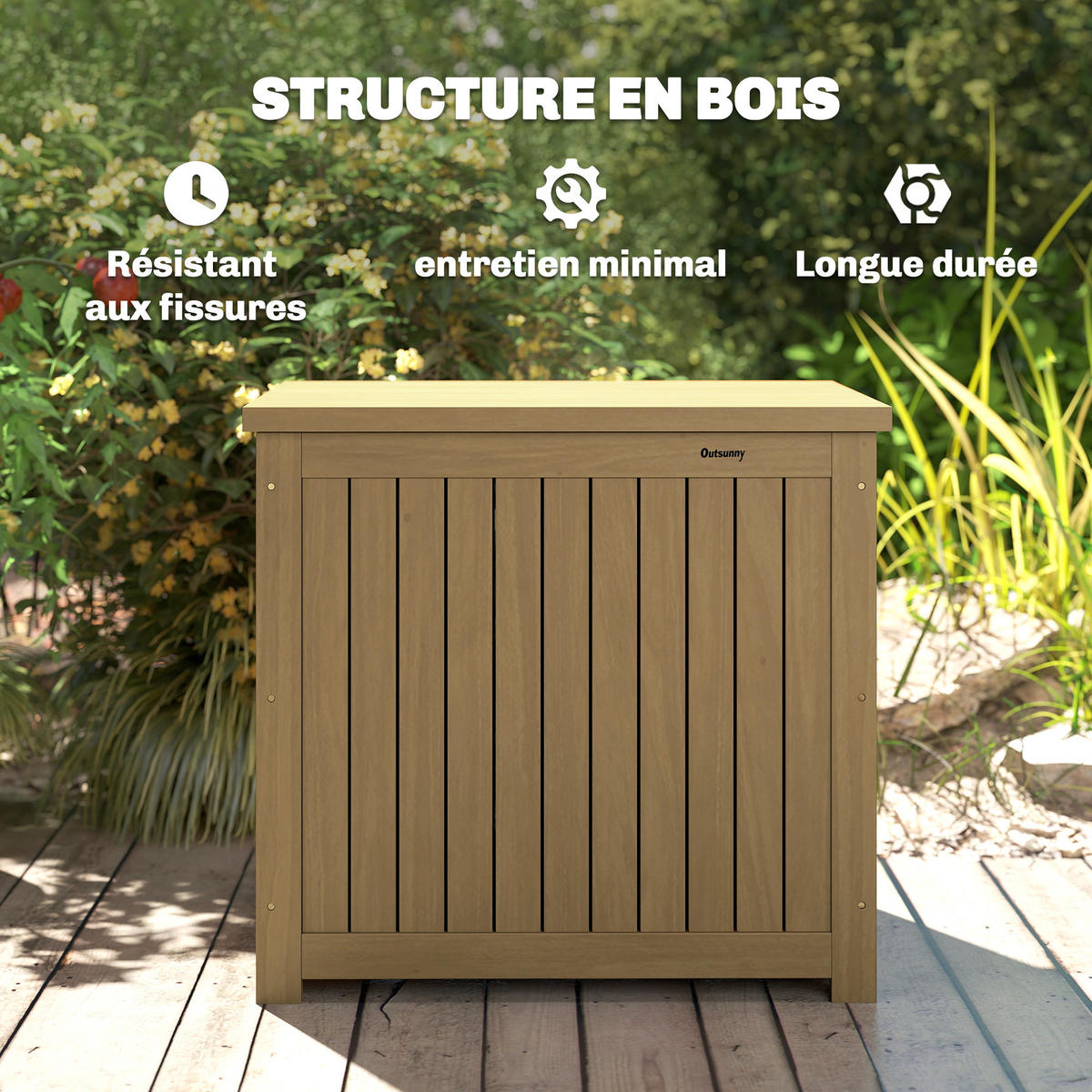 KISSENBOX DE-18687 Braun - Braun, Holzwerkstoff (51/58.5/63cm) - ComfortXL