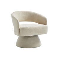 SESSEL mit gerader Rückenlehne - 1 -Sitzer - Polyester - beige - FEDOTE - Beige, Textil (71/72/68cm) - Vente-Unique