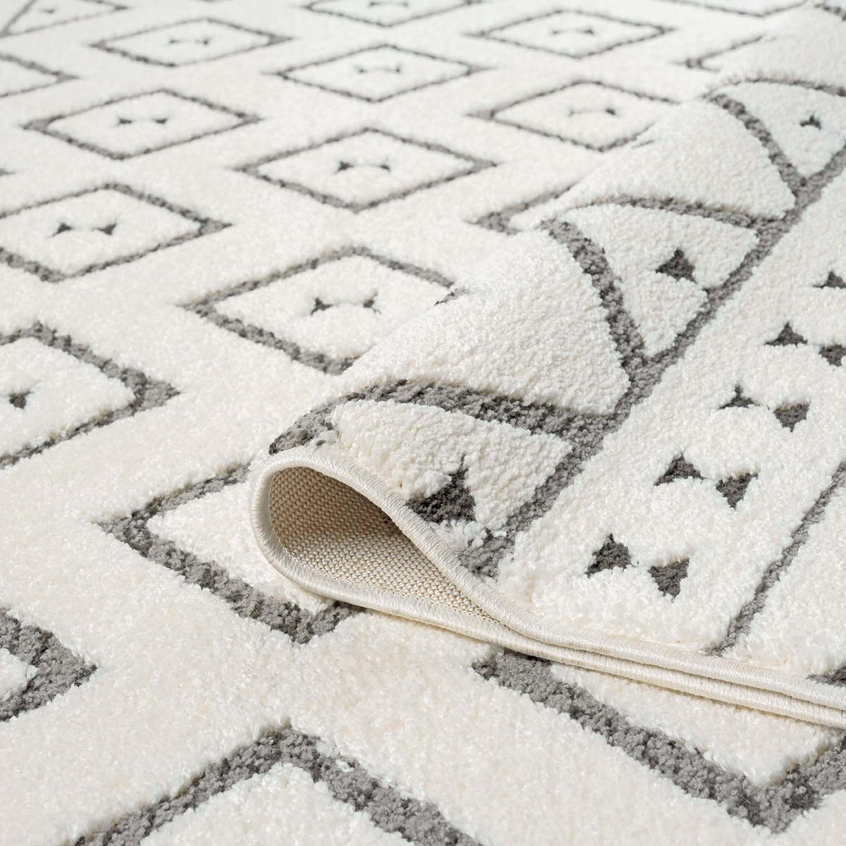 KURZFLOR-TEPPICH Lounge 9999 Grau 160x230 cm - Grau, Textil (160/230cm) - carpet city