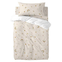 BETTBEZUG 2er-Set teiliges iris 100x120 cm (kinderbett) mehrfarbig - Multicolor, Textil (100/120cm) - Happy Friday