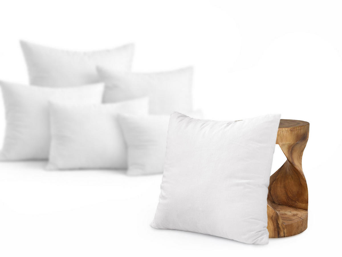 FEDERKISSEN PublikPrall 80/80 cm - Beige/Creme, Naturmaterialien/Textil (80/80cm) - beties Heimtextil