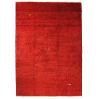 TEPPICH Gabbeh Rot 249/177 cm Schurwolle - Rot, Textil (177/249cm) - Looma