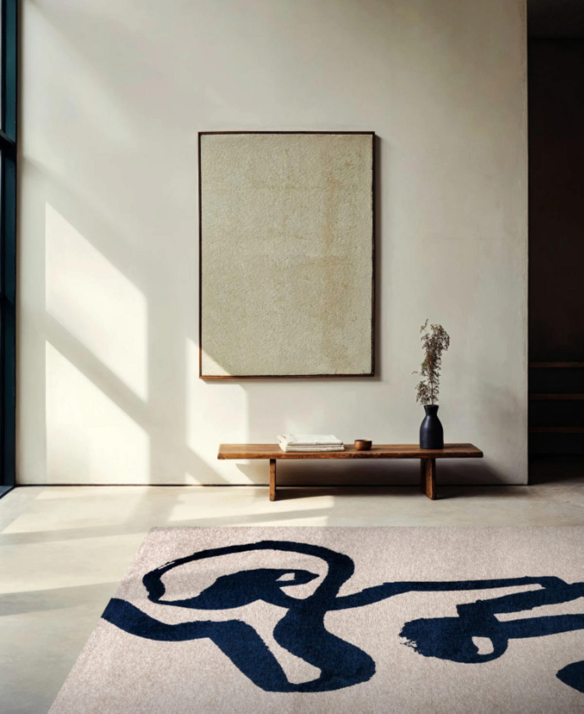 TEPPICH modern Flachgewebe STRAP Lila 235 x 340 cm - Lila, Textil (235/340cm) - Novatrend