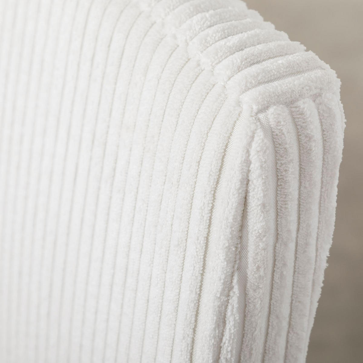 ESSZIMMERBANK MATESE - Weiß, Textil/Metall (135/88/58cm) - IDIMEX