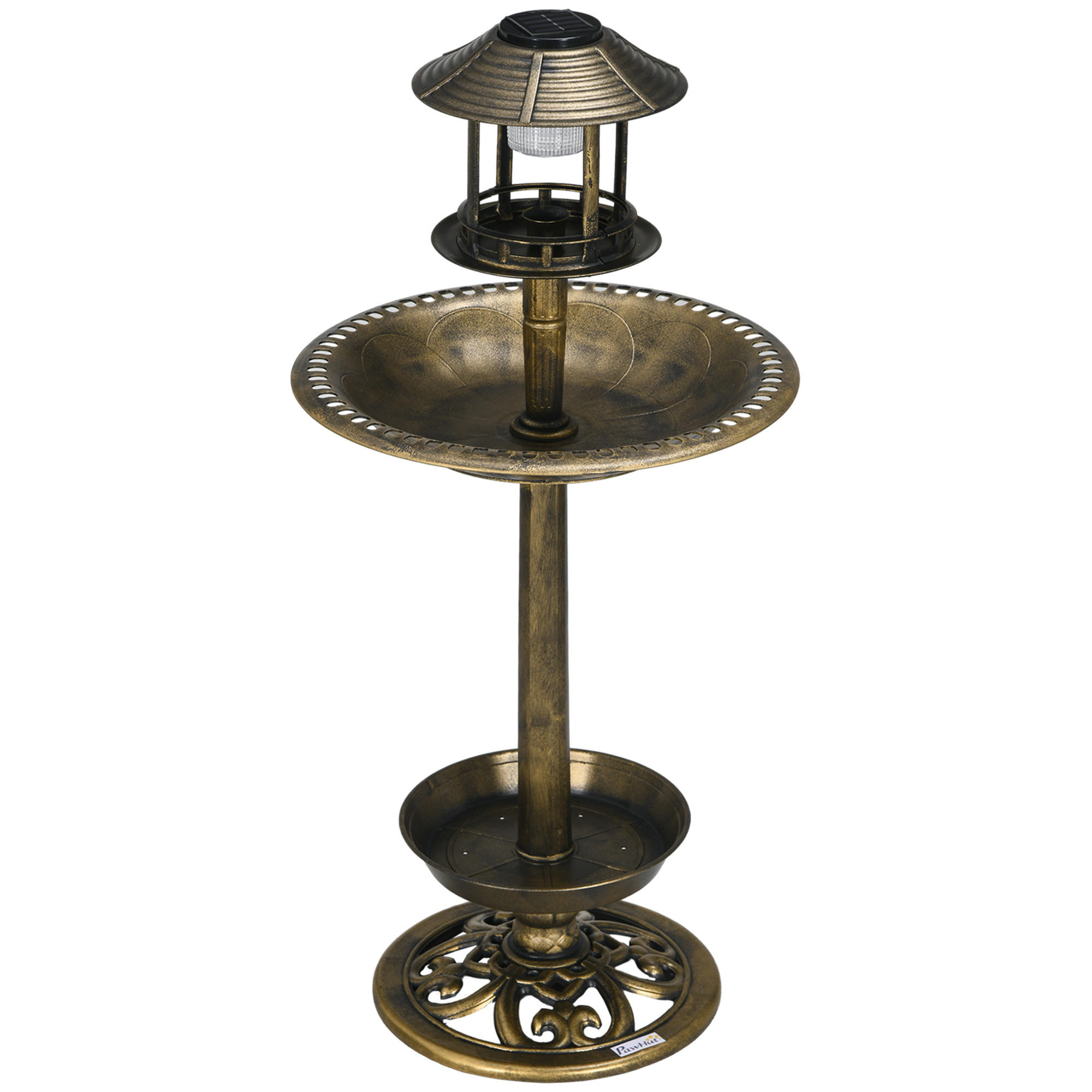 VOGELTRÄNKE, Kunststoff, Bronze - Bronzefarben, Kunststoff (50/110/50cm) - Outsunny