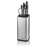 MESSERBLOCK Silber 11/11/11 cm G13955 - Silberfarben, Metall (11/11/11cm)